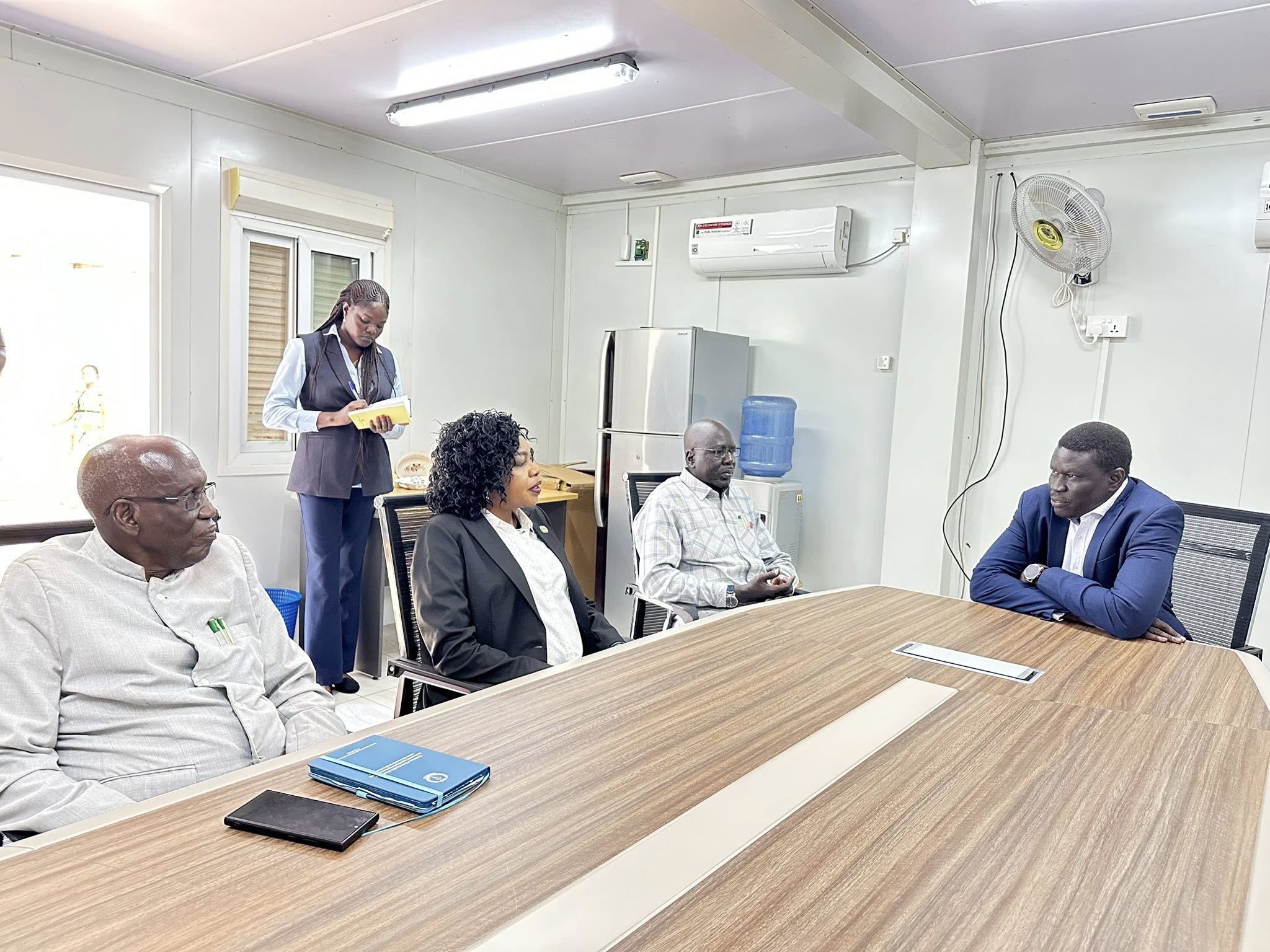 Hon. Minister of Health Sarah Cleto Rial Tours Ministry Directorates and Departments, Emphasizes Collaboration