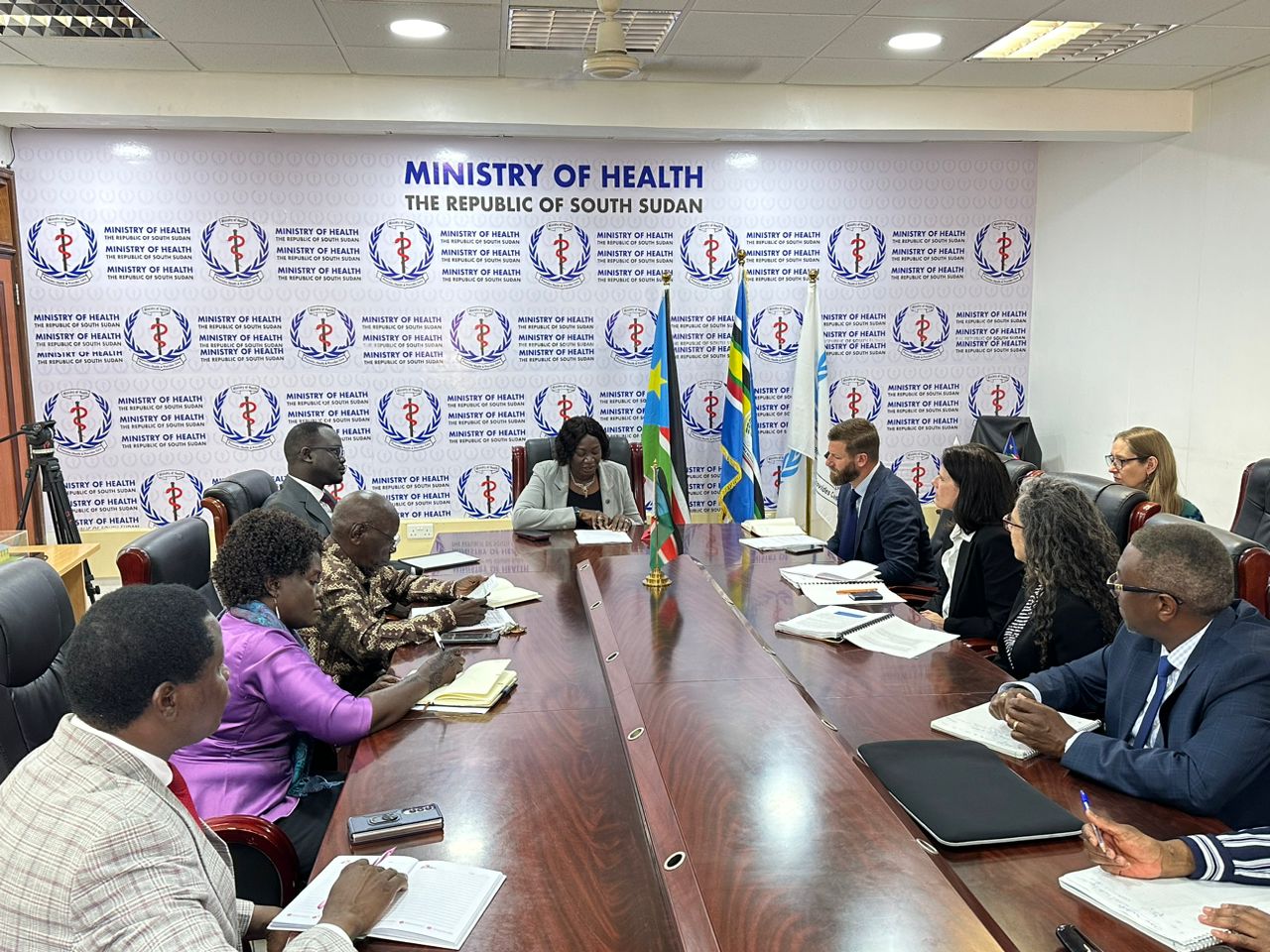 South Sudan Ministry of Health Strengthens Partnerships with Global Fund and GAVI